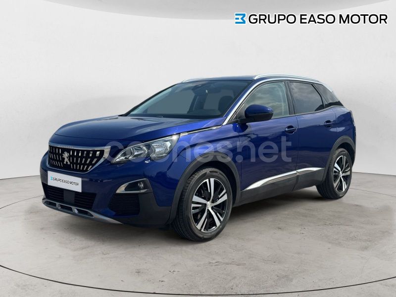 Azul Usado 2019 Peugeot 3008 Allure SUV | 20.490 € (Caro) - Imagen 1/4