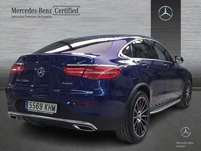 Usado Mercedes GLC220 170 CV (125 kW) 2018 Azul brillante