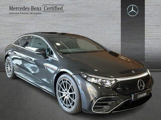 Usado Mercedes EQS580 AMG line 384 kW (523 CV) 2022 Gris grafito Berlina