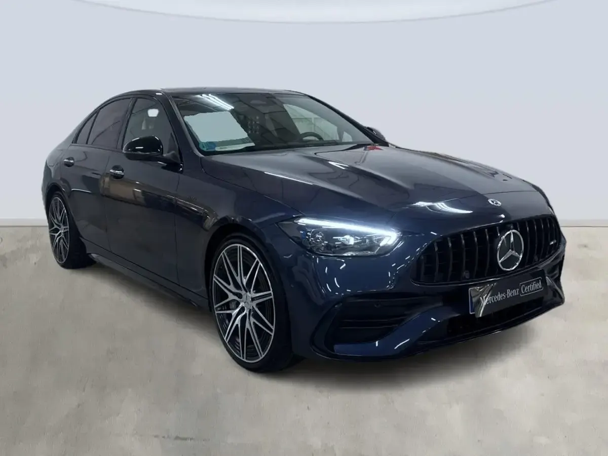 Usado Mercedes 300 AMG 408 CV (300 kW) 2023 Azul Berlina