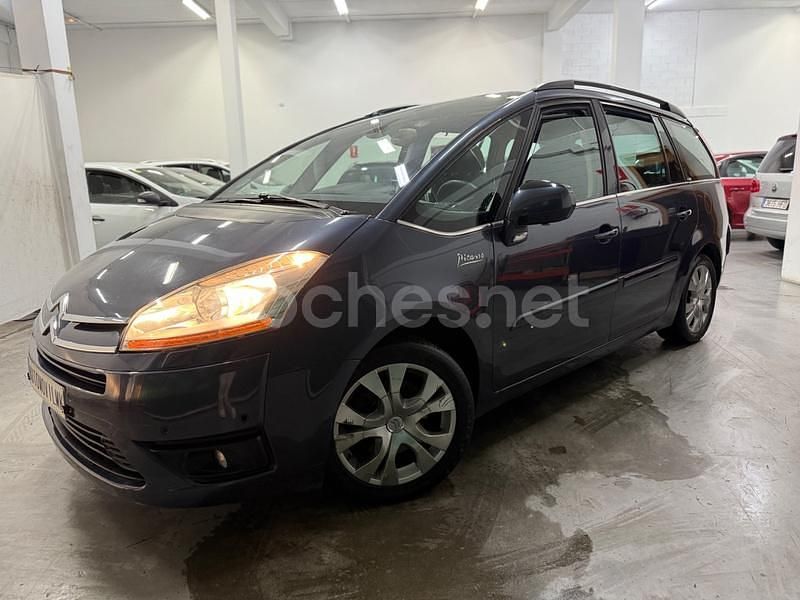 Azul Usado 2008 Citroën C4 Picasso Exclusive Monovolumen | 4690 € (Precio justo) - Imagen 1/4