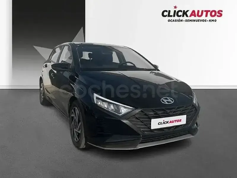 Usado Hyundai i20 84 CV (61 kW) 2025 Negro Utilitario