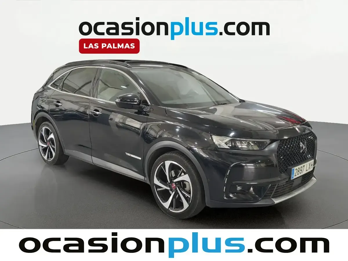 Usado DS Automobiles DS7 Crossback Performance Line Plus 300 CV (220 kW) 2022 Negro SUV