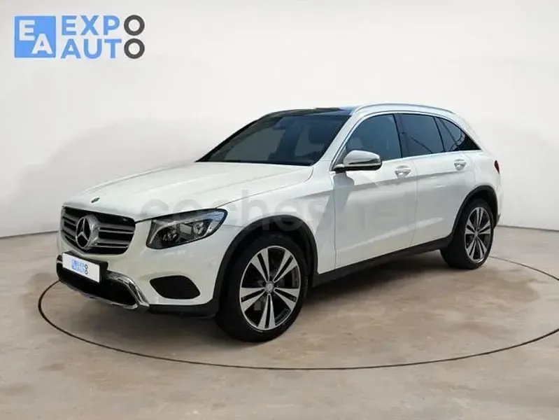 Usado Mercedes GLC250 Exclusive 204 CV (150 kW) 2016 Blanco SUV