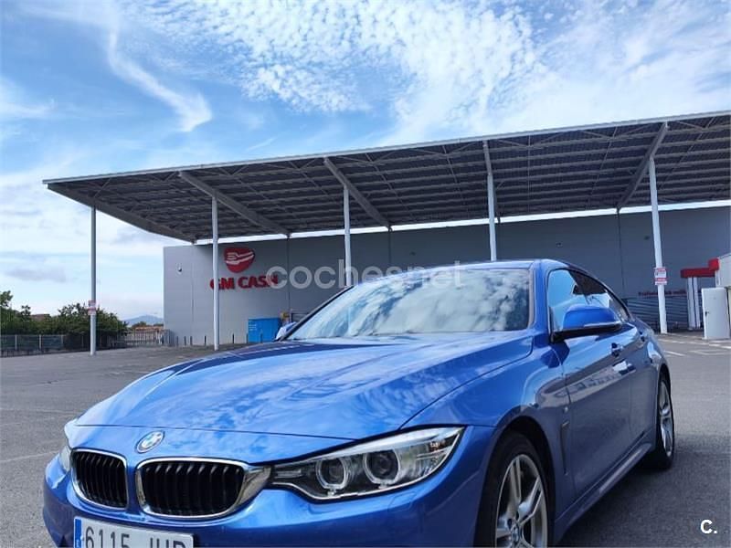 Usado BMW 420 Shadowline 184 CV (135 kW) 2015 Azul Coupe
