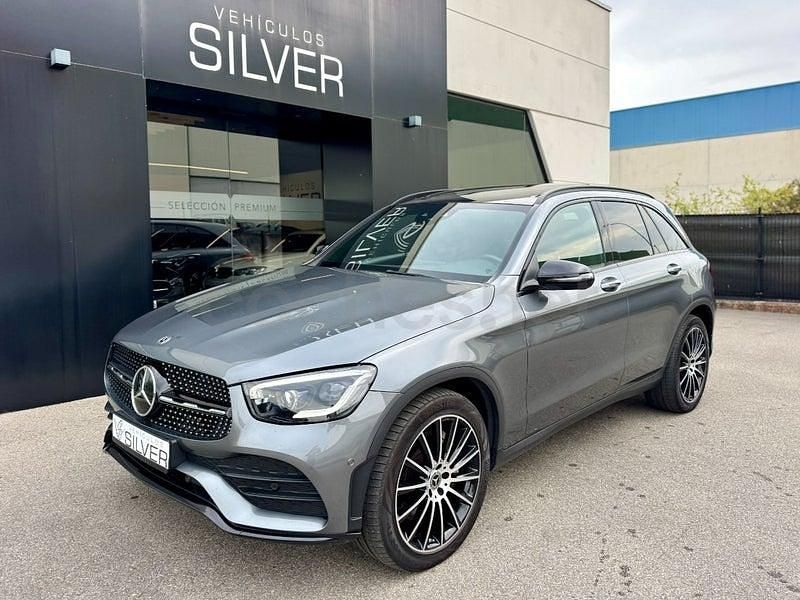 Usado Mercedes GLC350 258 CV (189 kW) 2020 Gris / plata SUV