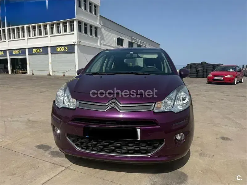 Usado Citroën C3 82 CV (60 kW) 2015 Violeta / lila Berlina