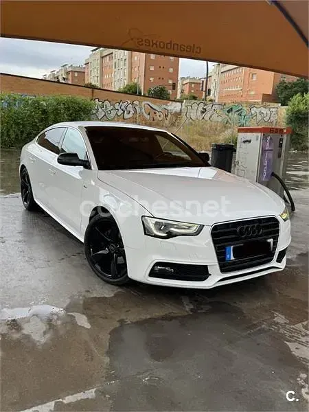 Occasion Audi A5 Sportback S-Line 150 PK (110 kW) 2013 Wit Hatchback