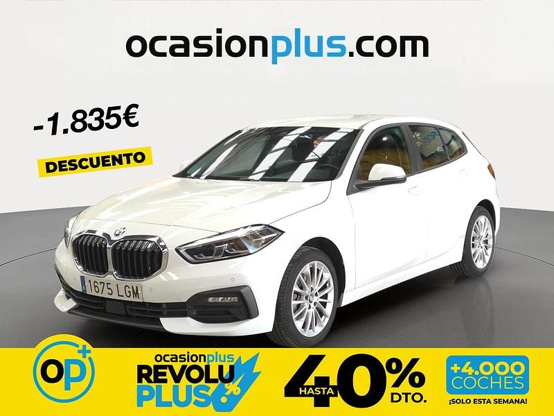 Usado BMW 116 116 CV (85 kW) 2020 Blanco Utilitario