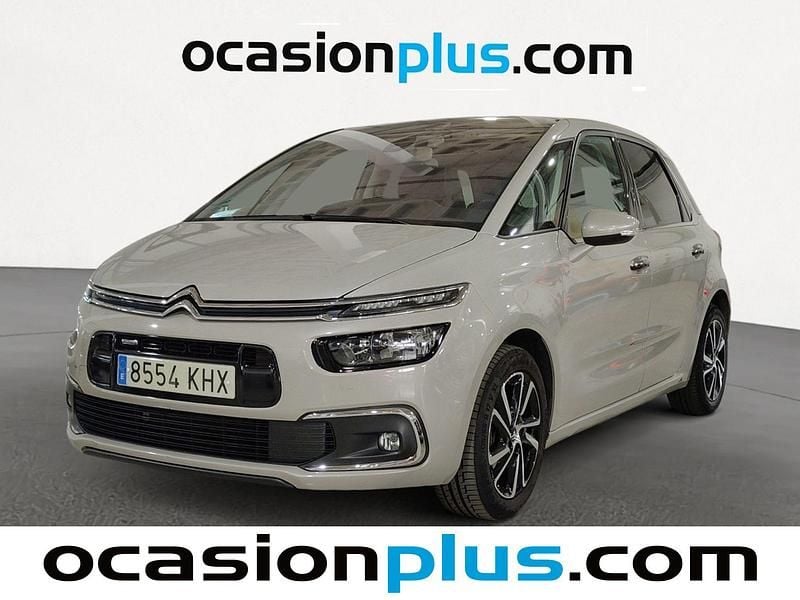 Beige Usado 2018 Citroën C4 Picasso Feel Monovolumen | 10.900 € (Buen precio) - Imagen 1/4