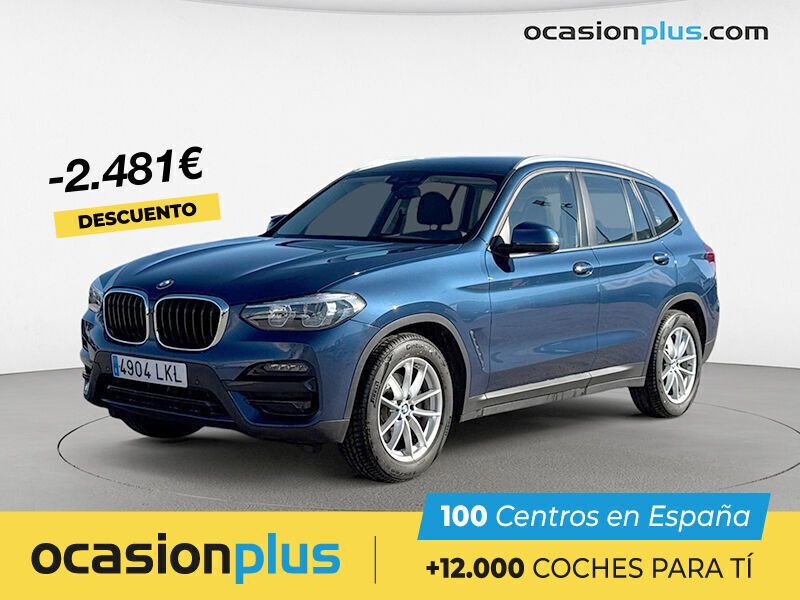 Azul Usado 2020 BMW X3 SUV | 27.300 € (Precio justo) - Imagen 1/4