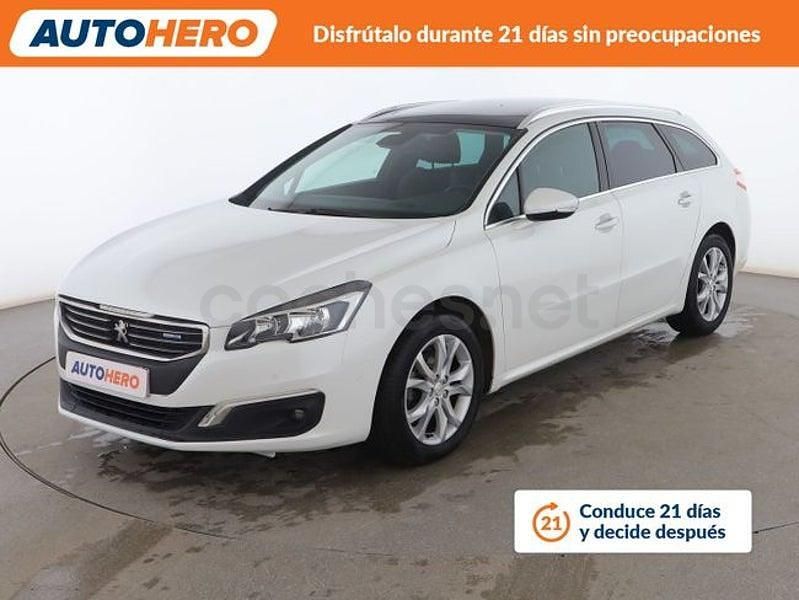 Usado Peugeot 508 SW Allure 150 CV (110 kW) 2015 Blanco Familiar