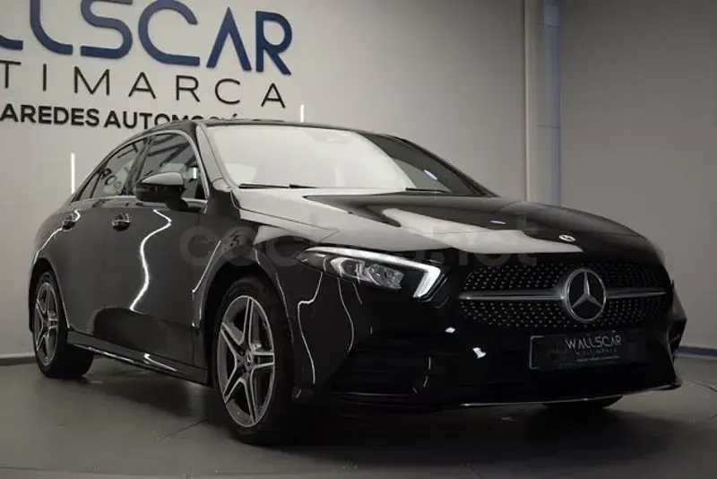 Usado Mercedes A250 218 CV (160 kW) 2021 Negro Berlina