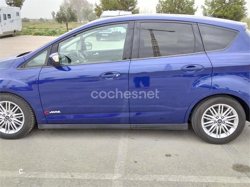Usado Ford C-MAX Trend 125 CV (91 kW) 2018 Azul Monovolumen