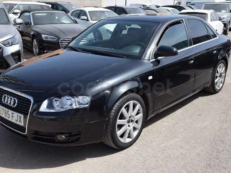 Usado Audi A4 S-Line 140 HP (102 kW) 2007 Preto Sedan