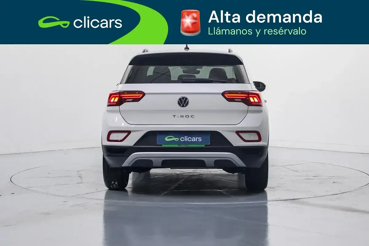 Usado VW T-Roc Life 115 CV (84 kW) 2023 Blanco SUV
