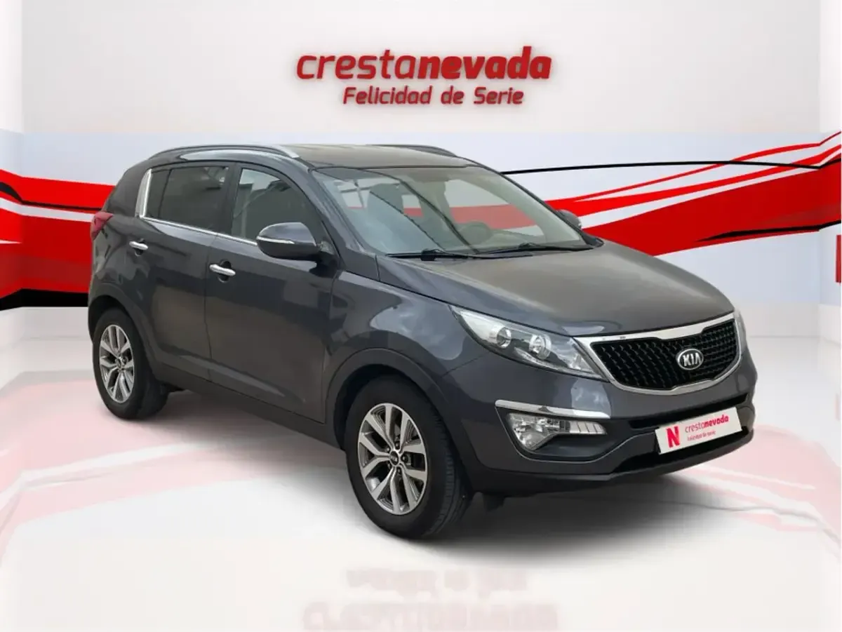 Usado Kia Sportage 135 CV (99 kW) 2016 Gris SUV