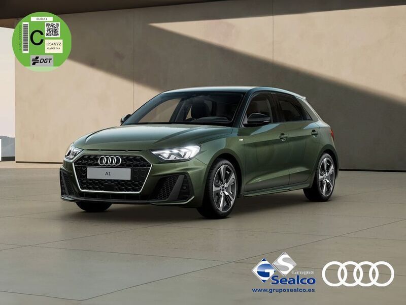 Verde Nuevo 2025 Audi A1 Sportback Utilitario | 32.604 € (Un poco caro) - Imagen 1/4