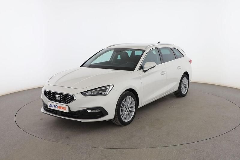 Blanco Usado 2021 Seat Leon XCELLENCE Familiar | 17.399 € (Buen precio) - Imagen 1/3