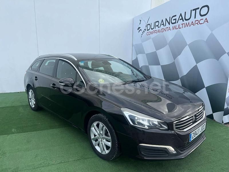 Usado Peugeot 508 SW Active 115 CV (84 kW) 2015 Negro Familiar
