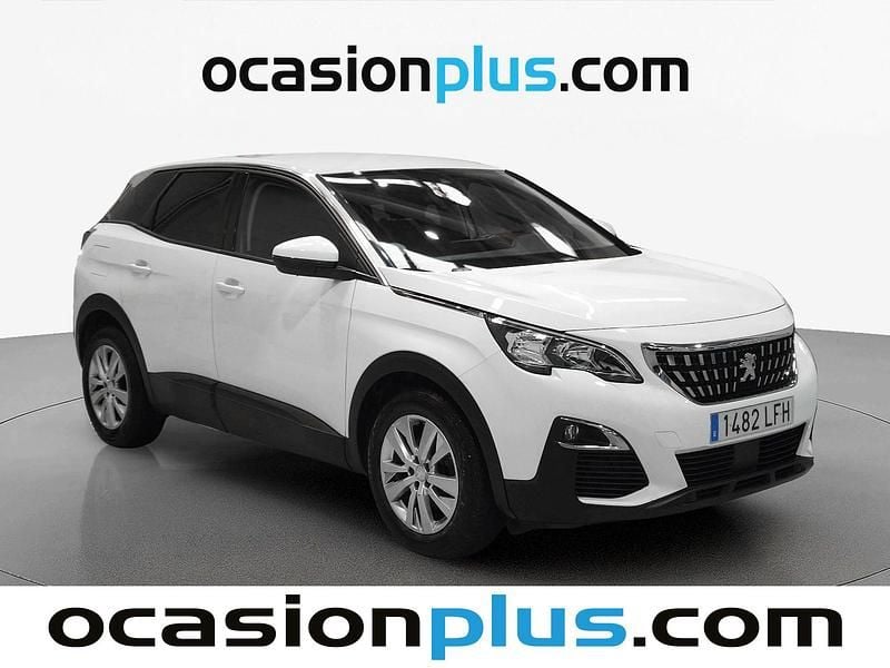 Usado Peugeot 3008 Active 130 CV (95 kW) 2020 Blanco SUV