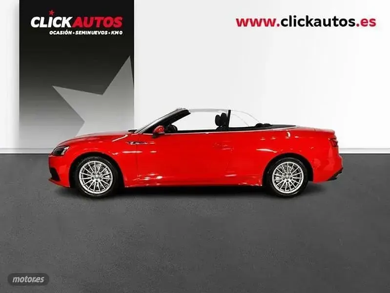 Usado Audi A5 Cabriolet 163 CV (119 kW) 2020 Rojo Descapotable
