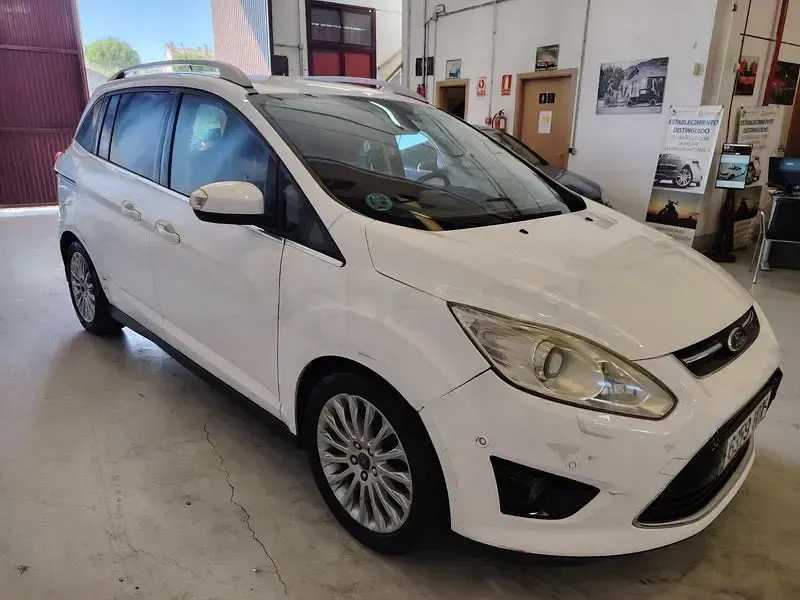 Usado Ford C-MAX Titanium 125 CV (91 kW) 2013 Blanco Monovolumen