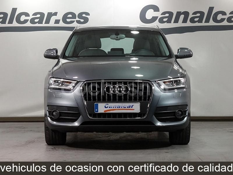 Usado Audi Q3 Advanced 140 CV (102 kW) 2014 Gris SUV
