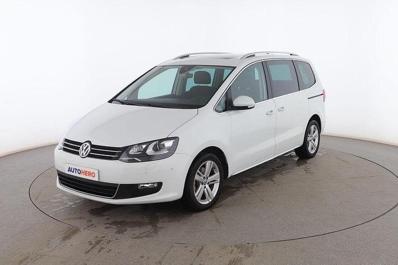 Blanco Usado 2016 VW Sharan Advance Monovolumen | 20.599 € (Caro) - Imagen 1/3