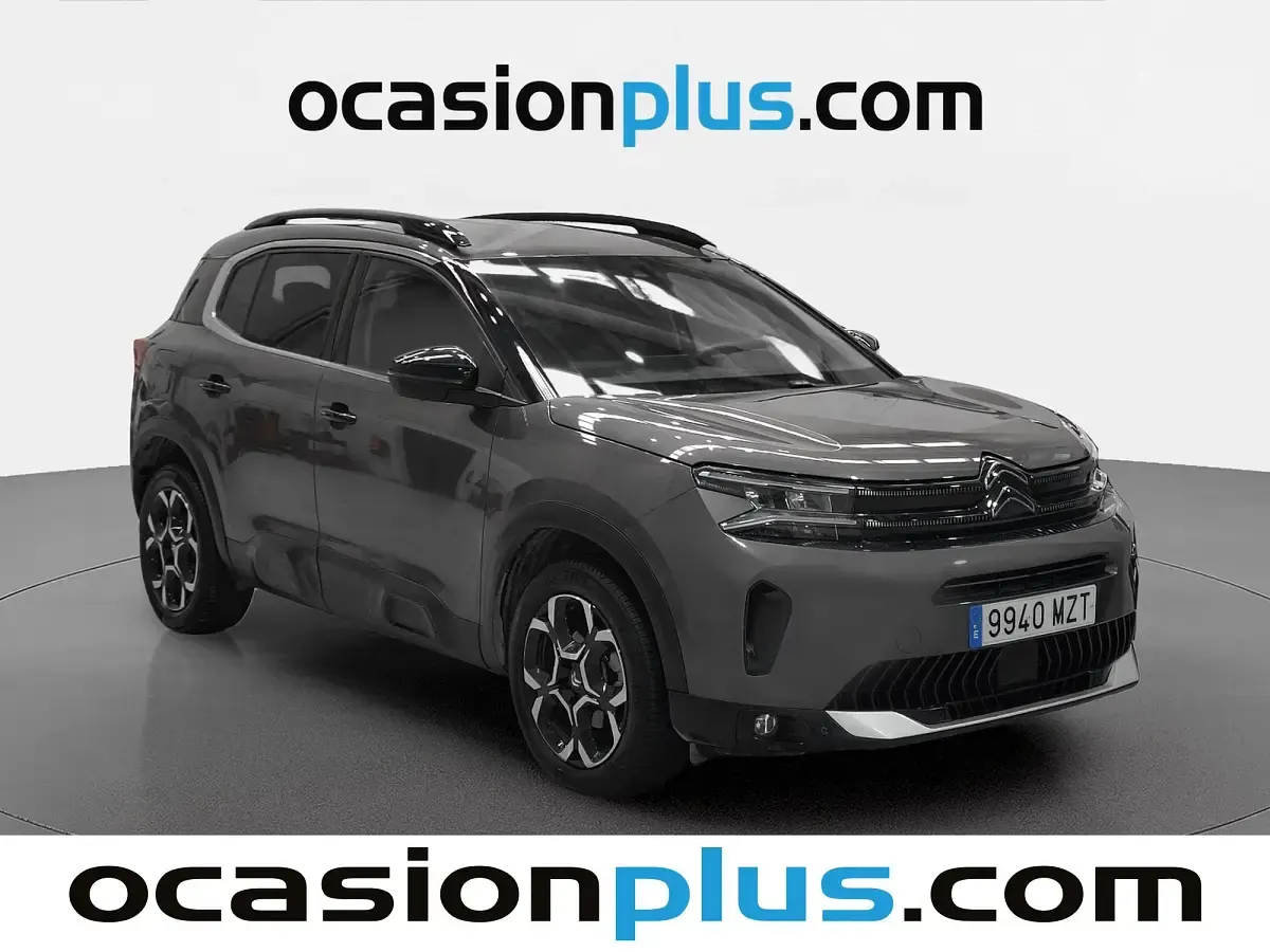 Usado Citroën C5 Aircross 136 CV (100 kW) 2025 Gris oscuro SUV