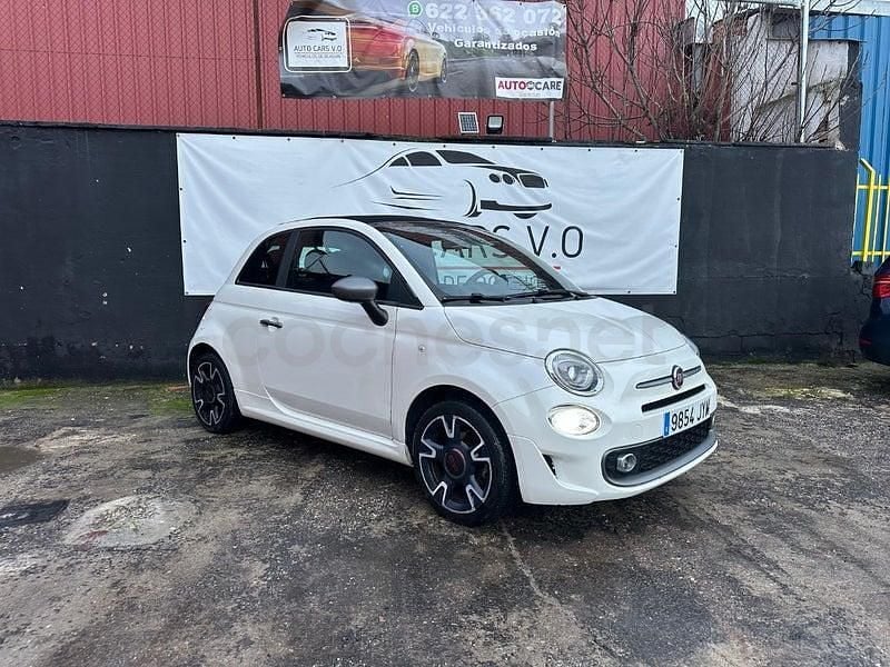Usado Fiat 500C 69 CV (50 kW) 2017 Blanco Descapotable