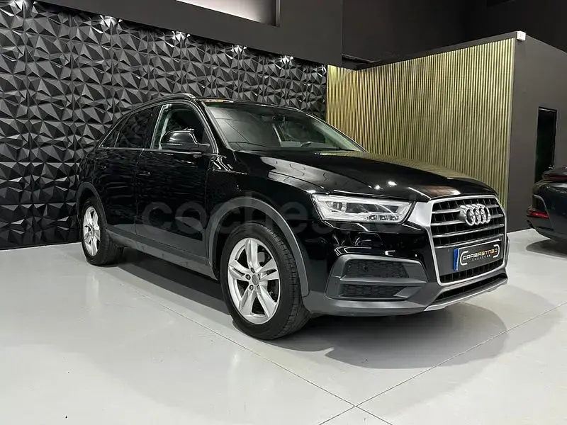 Usado Audi Q3 125 CV (91 kW) 2018 Negro SUV
