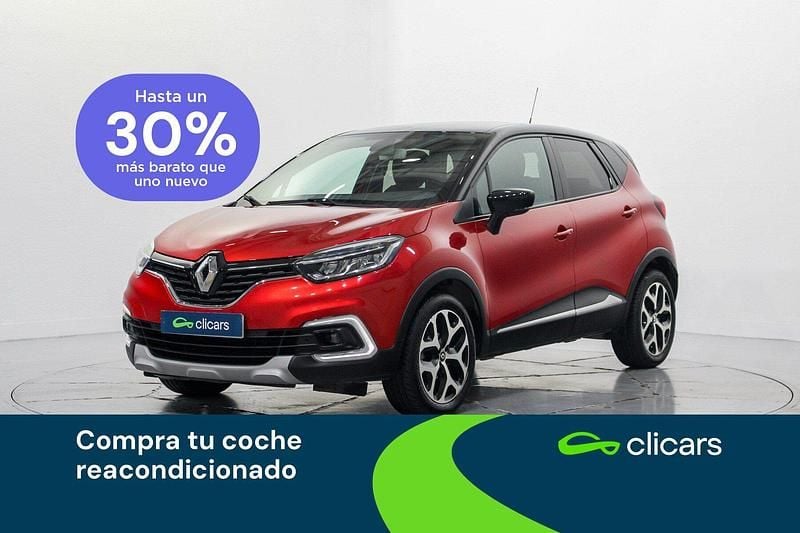 Rojo Usado 2019 Renault Captur Zen SUV | 13.290 € (Precio justo) - Imagen 1/4
