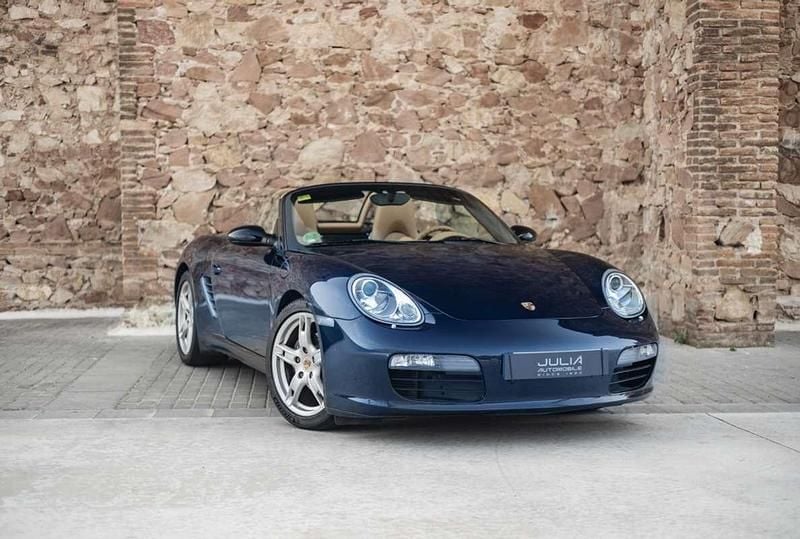 Usado Porsche Boxster 245 CV (180 kW) 2007 Azul Descapotable