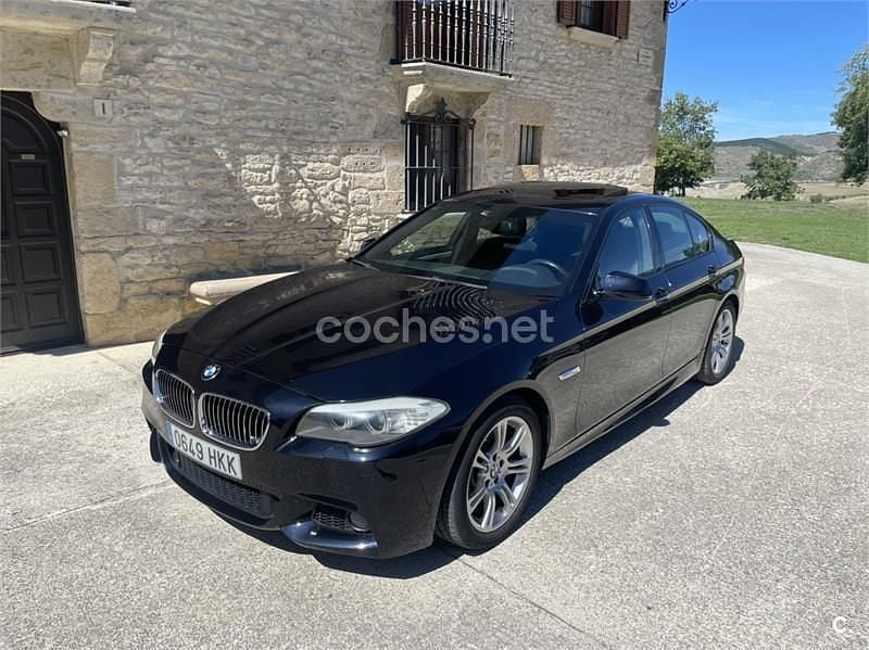 Usado BMW 520 Efficient Dynamics 184 CV (135 kW) 2012 Negro Berlina