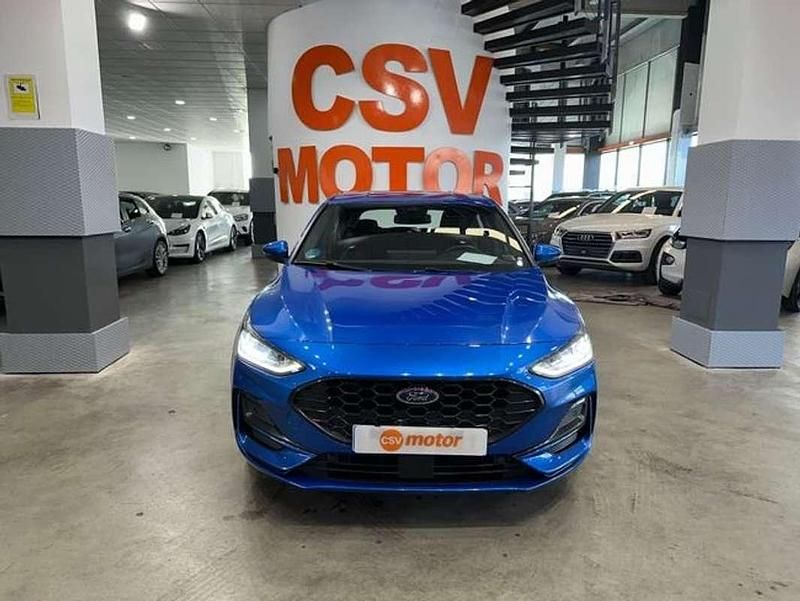 Usado Ford Focus ST-Line 126 CV (92 kW) 2023 Azul Berlina