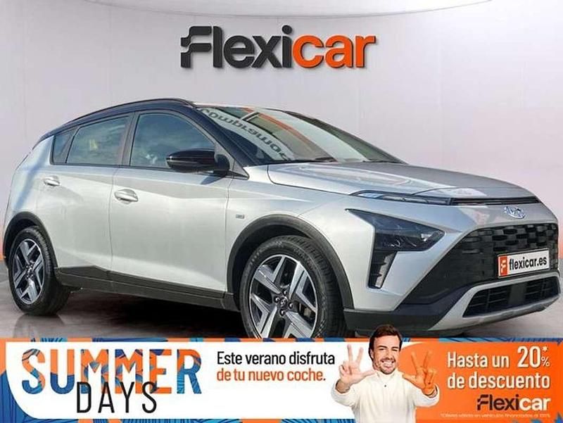 Gris Usado 2022 Hyundai Bayon SUV | 12.590 € (Precio justo) - Imagen 1/4