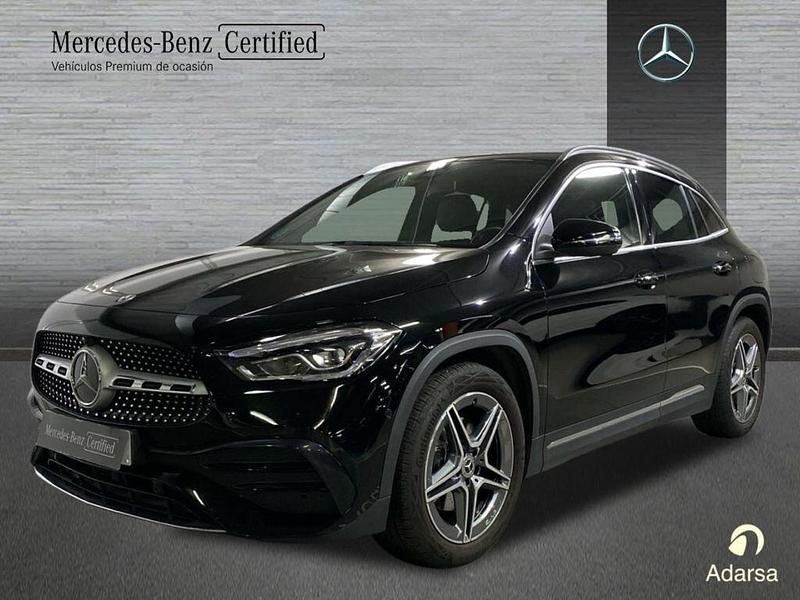 Negro noche Usado 2021 Mercedes GLA200 AMG line SUV | 34.900 € (Precio justo) - Imagen 1/4