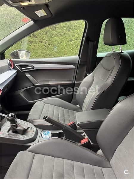 Usado Seat Ibiza FR 110 CV (80 kW) 2021 Negro Utilitario