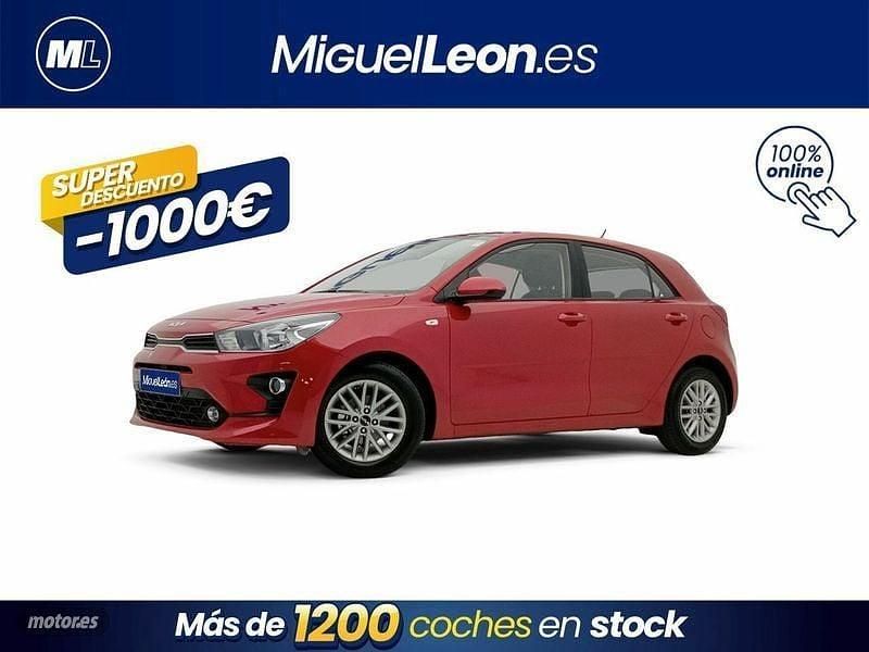 Rojo Usado 2022 Kia Rio Berlina | 12.985 € (Precio justo) - Imagen 1/3