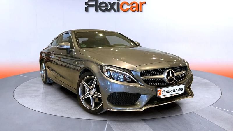 Usado Mercedes C220 171 CV (125 kW) 2016 Gris Coupe