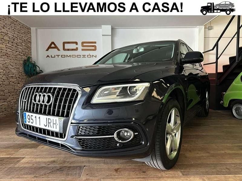 Usado Audi Q5 S-Line 230 CV (169 kW) 2016 Azul SUV