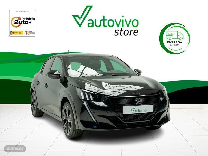 Negro Usado 2023 Peugeot e-208 GT Utilitario | 28.900 € (Caro) - Imagen 1/4
