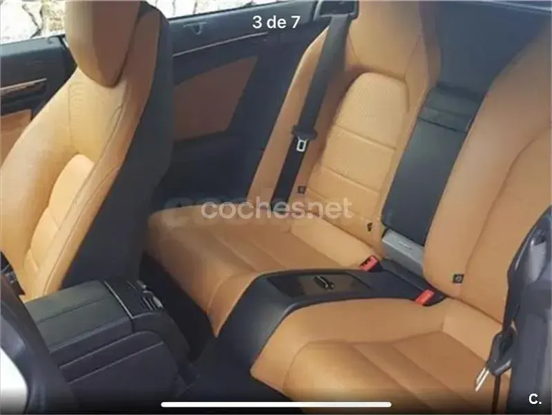 Usado Mercedes E250 204 CV (150 kW) 2013 Negro Descapotable