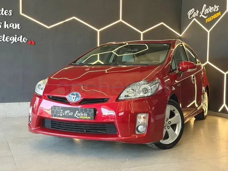 Usado Toyota Prius Executive 136 CV (100 kW) 2012 Rojo Berlina