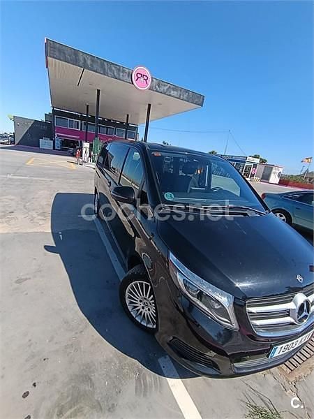 Usado Mercedes V220 Exclusive 163 CV (119 kW) 2019 Negro Monovolumen