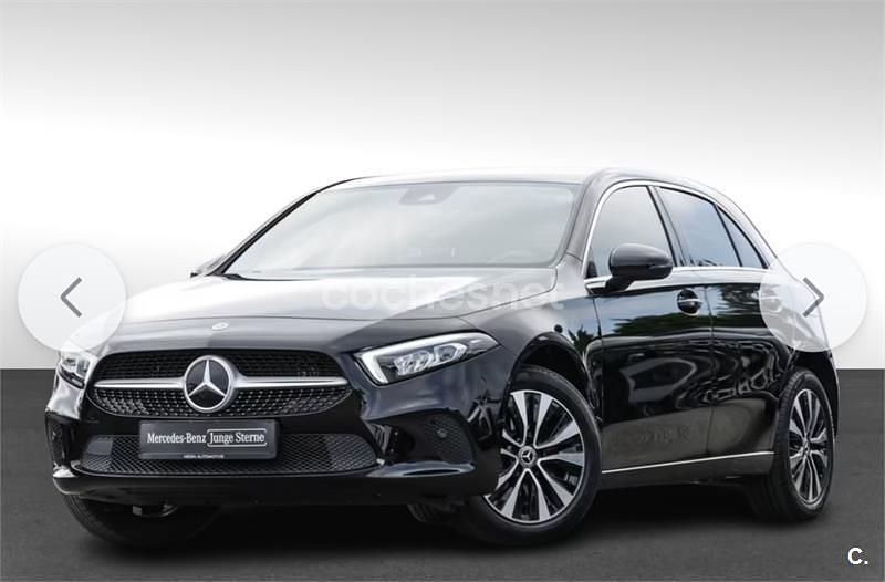 Usado Mercedes A250 218 CV (160 kW) 2021 Negro Berlina