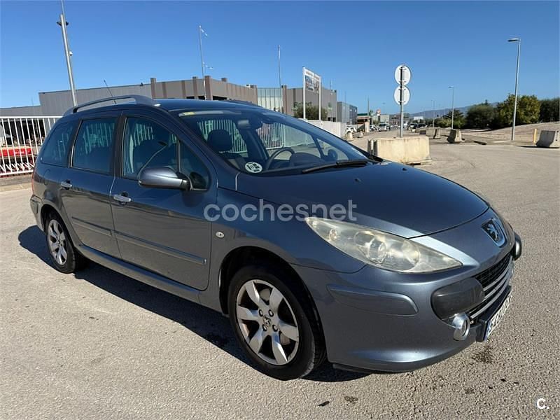 Azul Usado 2006 Peugeot 307 Berlina | 2990 € (Precio justo) - Imagen 1/4