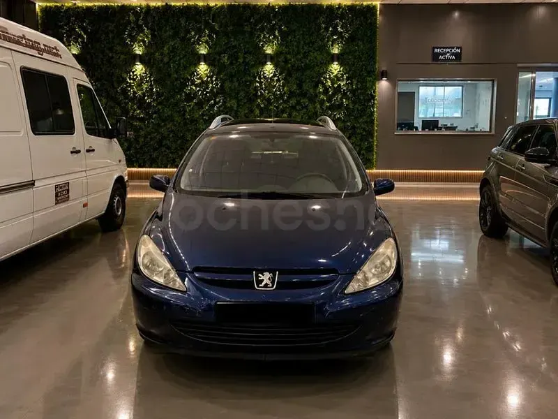 Usado Peugeot 307 136 CV (100 kW) 2004 Azul Familiar