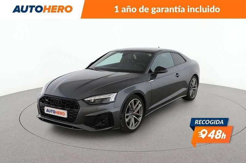 Gris Usado 2023 Audi A5 S-Line Coupe | 38.475 € (Super precio) - Imagen 1/3